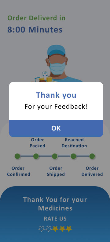 20-Min Medicine Delivery App
